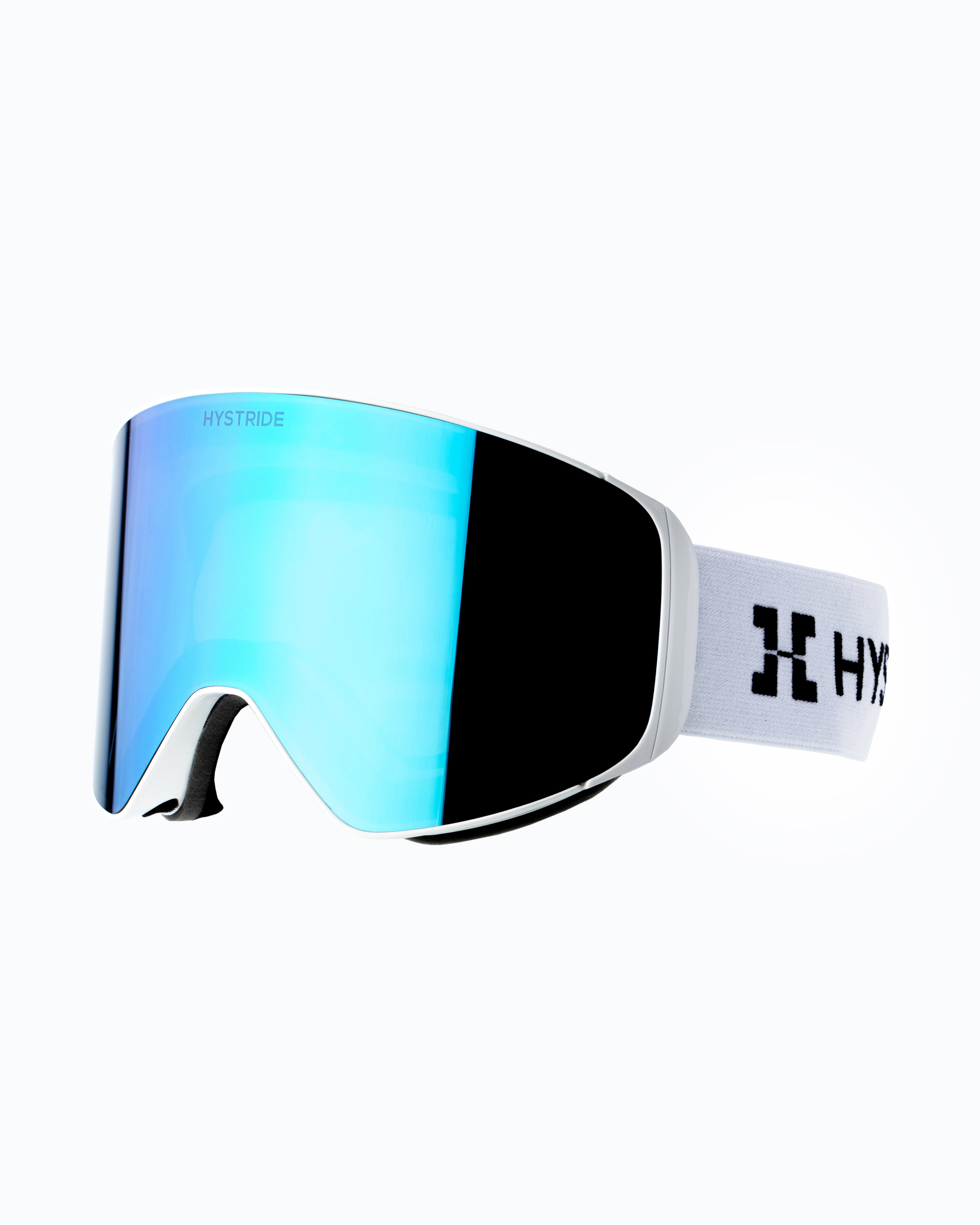 Lunettes de ski Sky Line - Blanc et bleu glacier