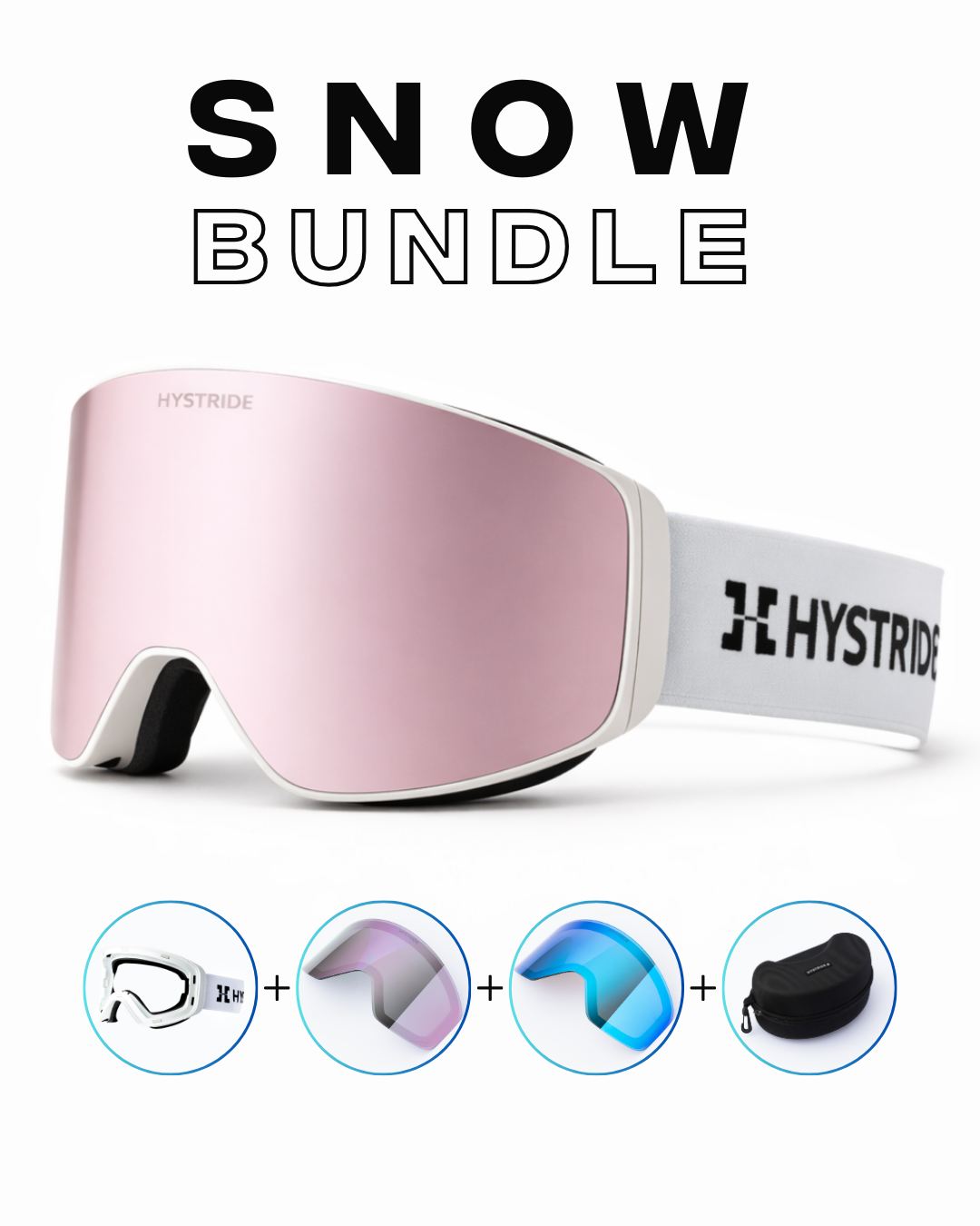 dope flush 2x-up ski goggle Snow Bundle