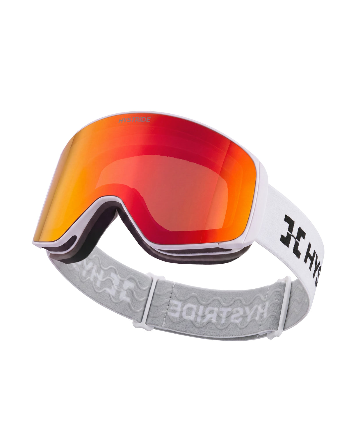 Sky Line Snow Goggle - White / Solar Flare