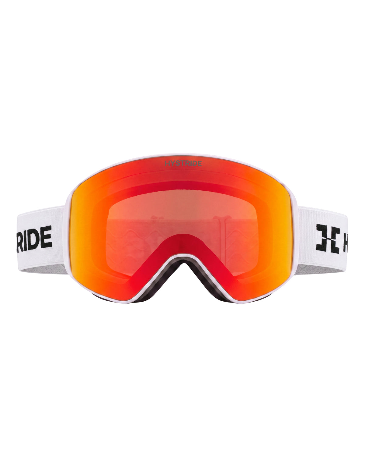 Sky Line Snow Goggle - White / Solar Flare