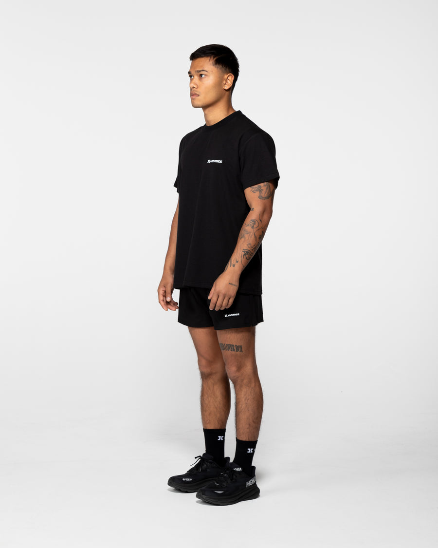 Hybrid-Boxy-T-Shirt für Herren