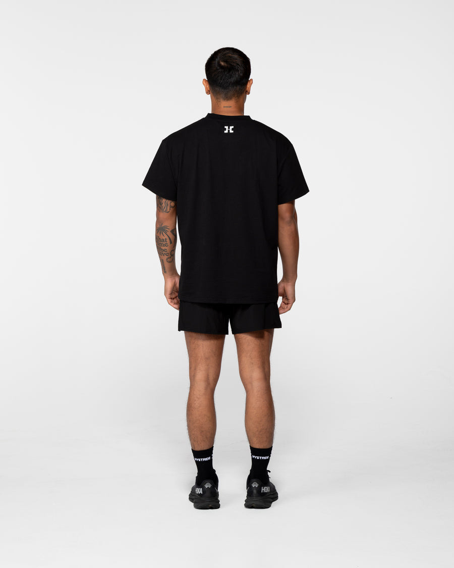 Hybrid-Boxy-T-Shirt für Herren