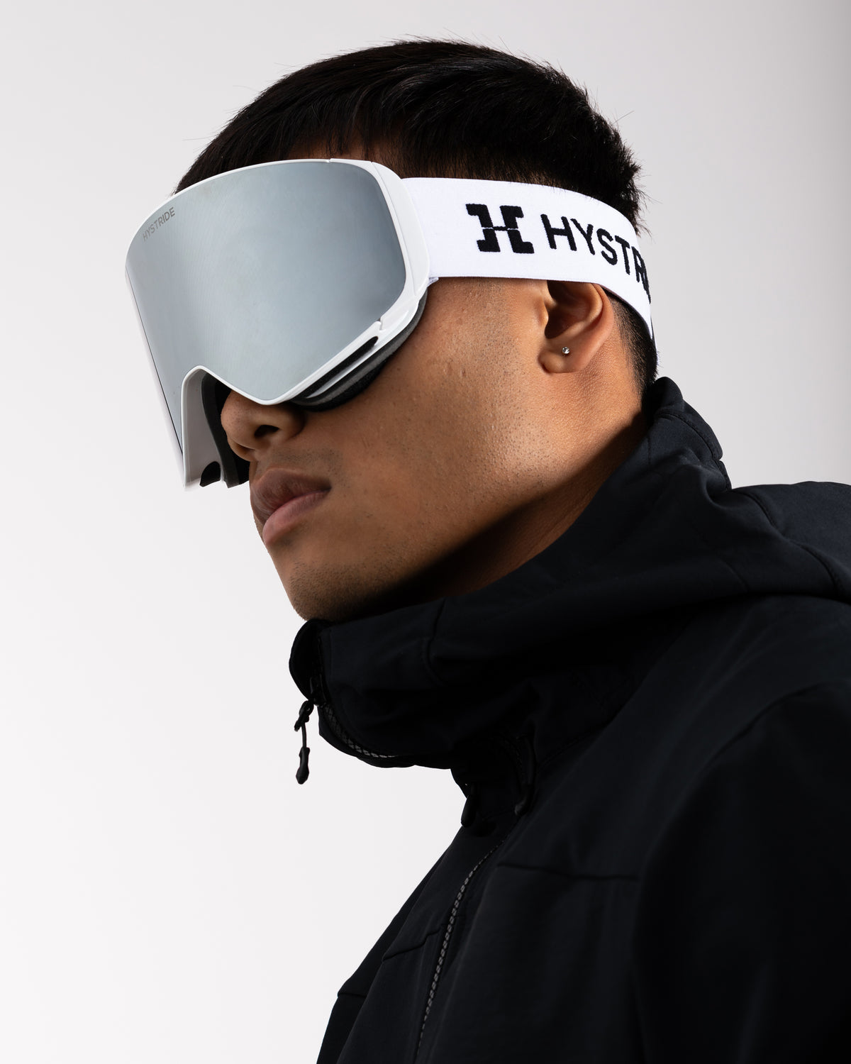 Gafas de nieve Sky Line - blanco/ gris humo