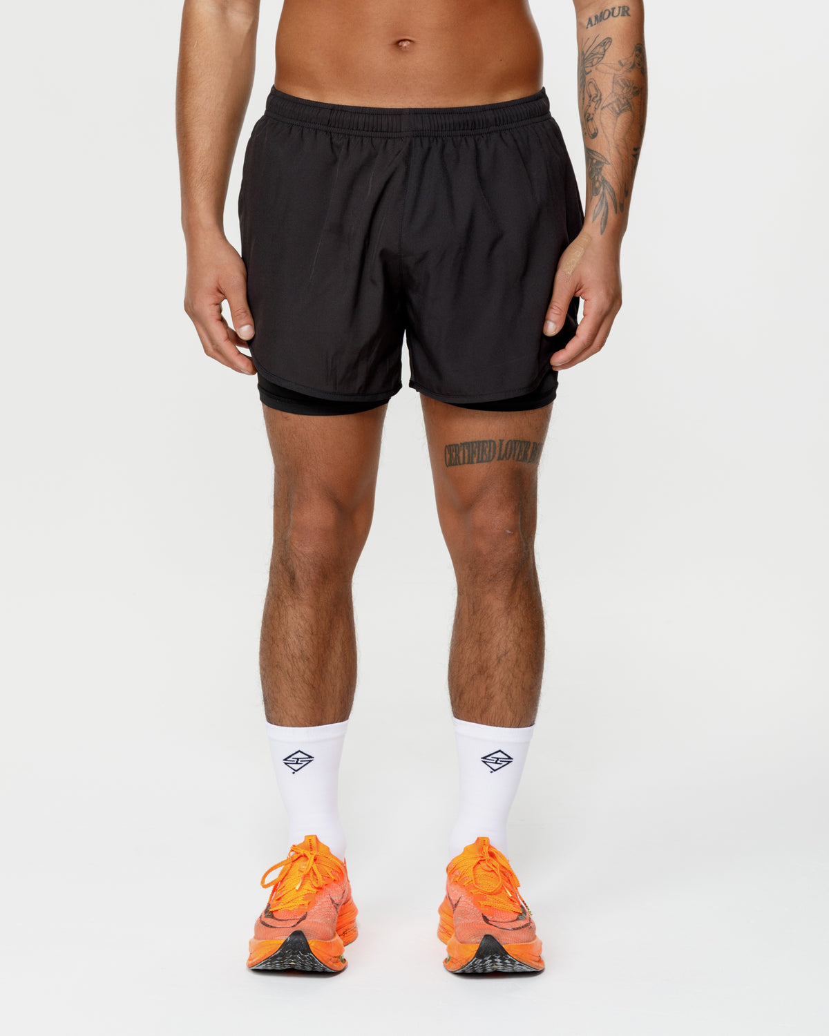Pantalones cortos de carreras híbridos