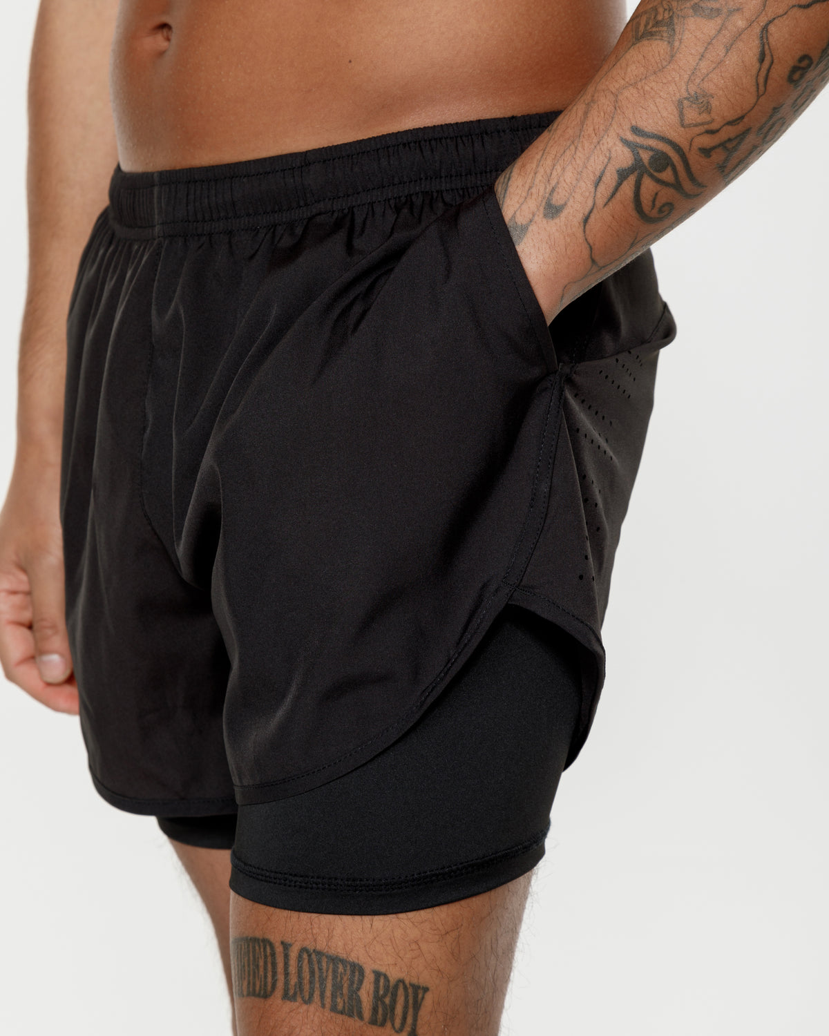 Pantalones cortos de carreras híbridos
