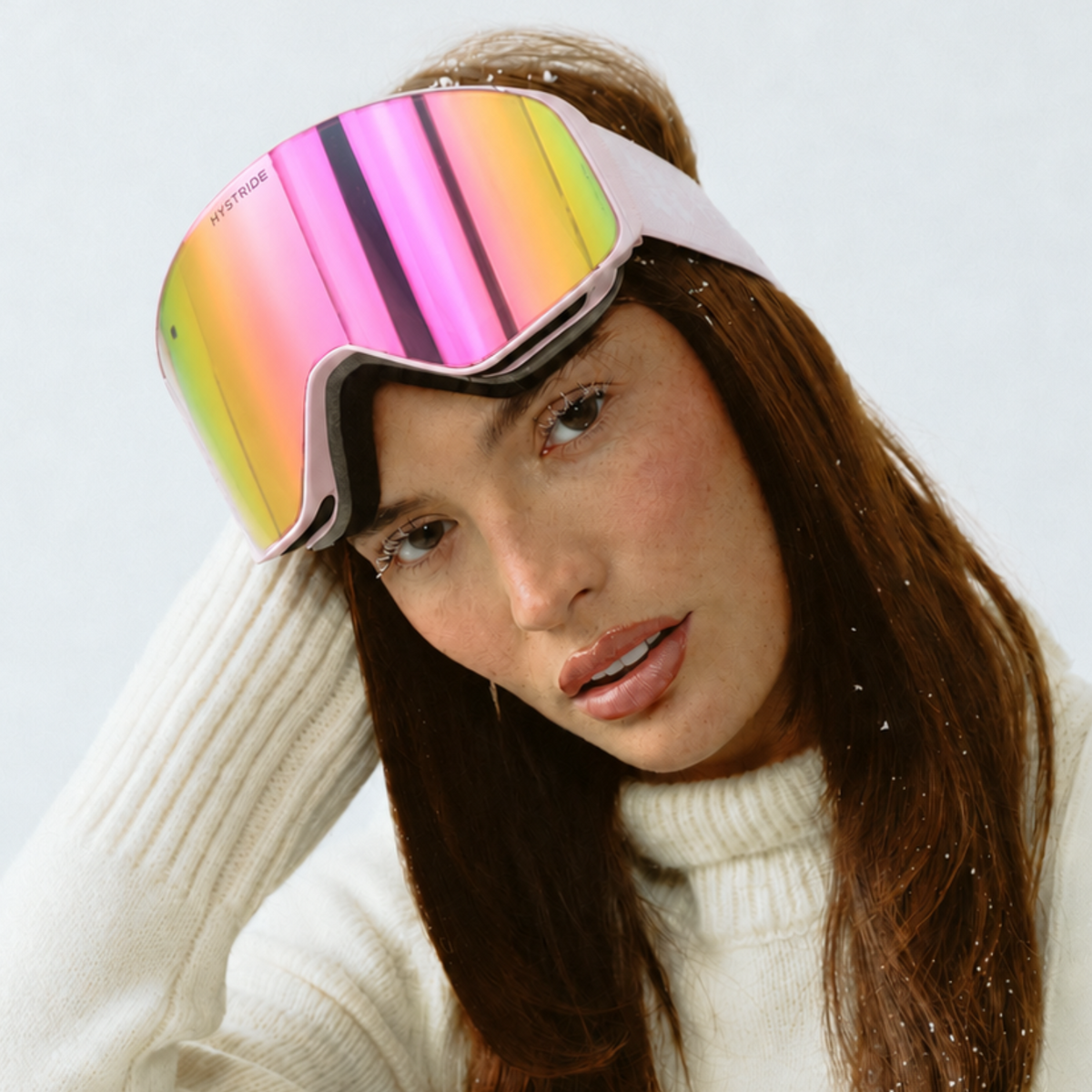 Sky Line Snow Goggles - Solar Pink