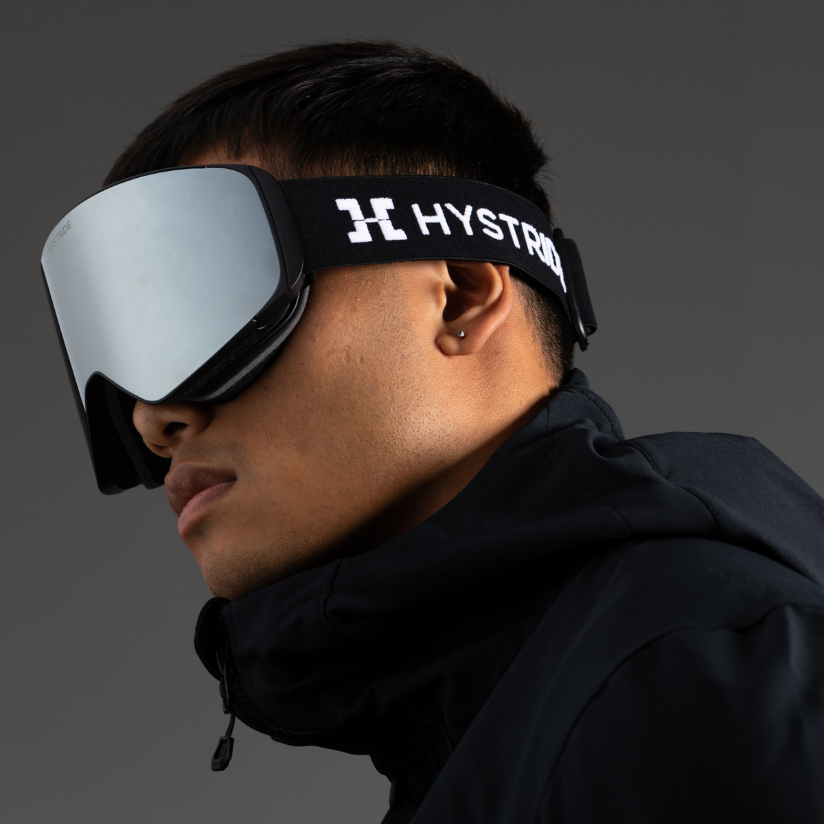 Masque de ski Sky Line - noir / bleu glace